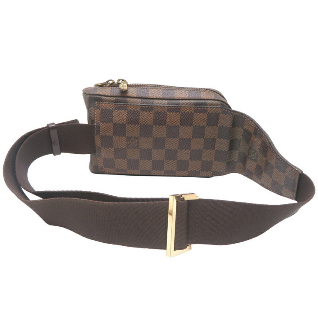 Louis Vuitton Damier Brown Damier Canvas Galle Leather Sling Bag