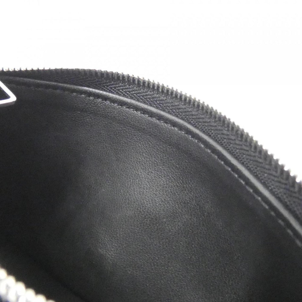 Louis Vuitton Black Leather Wallet (Tri-Fold)