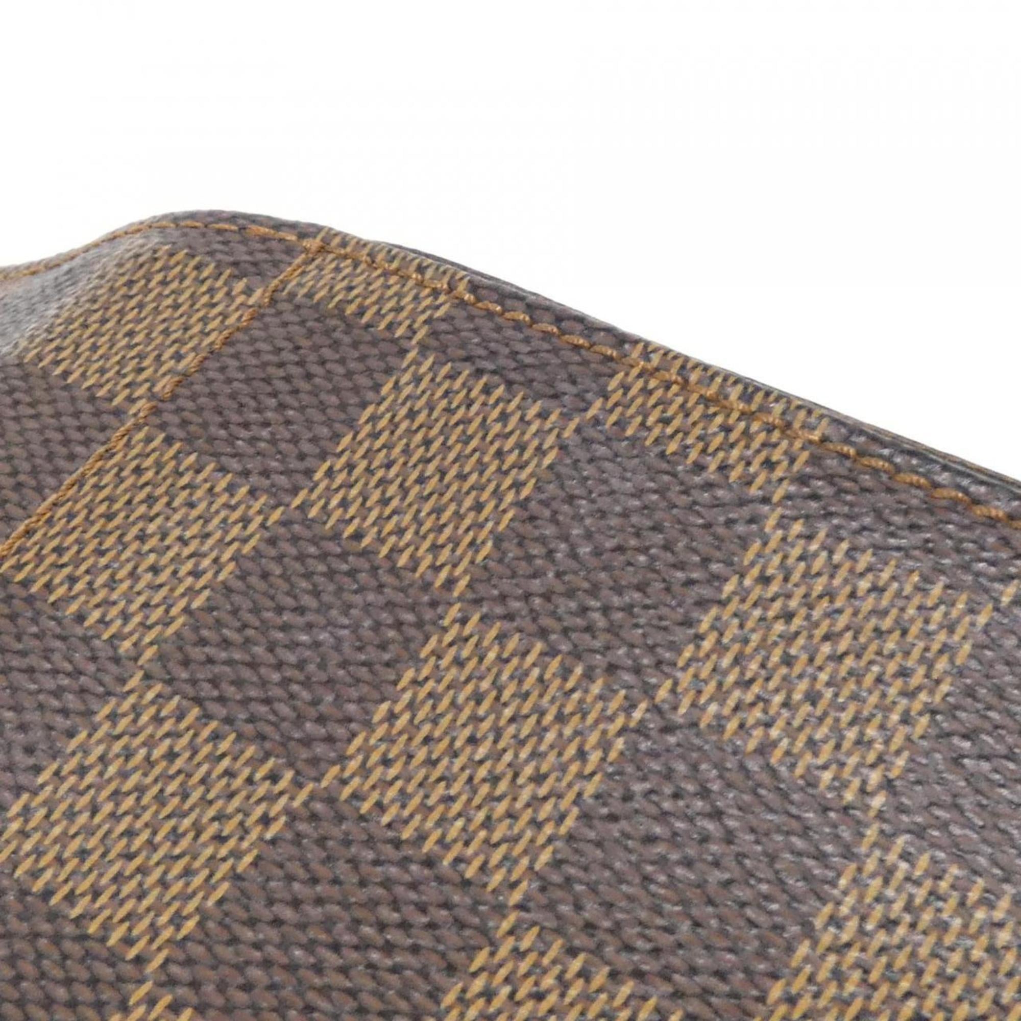Louis Vuitton Damier Canvas Ebene Damier Canvas Shoulder Bag