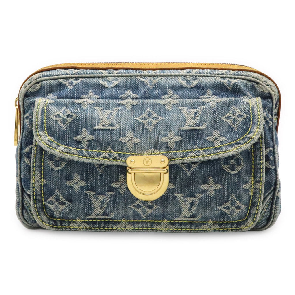 Louis Vuitton Blue Monogram Monogram Denim Fanny Pack Shoulder Bag