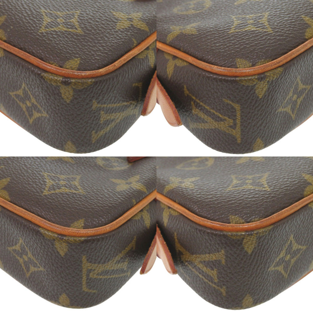 Louis Vuitton Brown Monogram Canvas Shoulder Bag