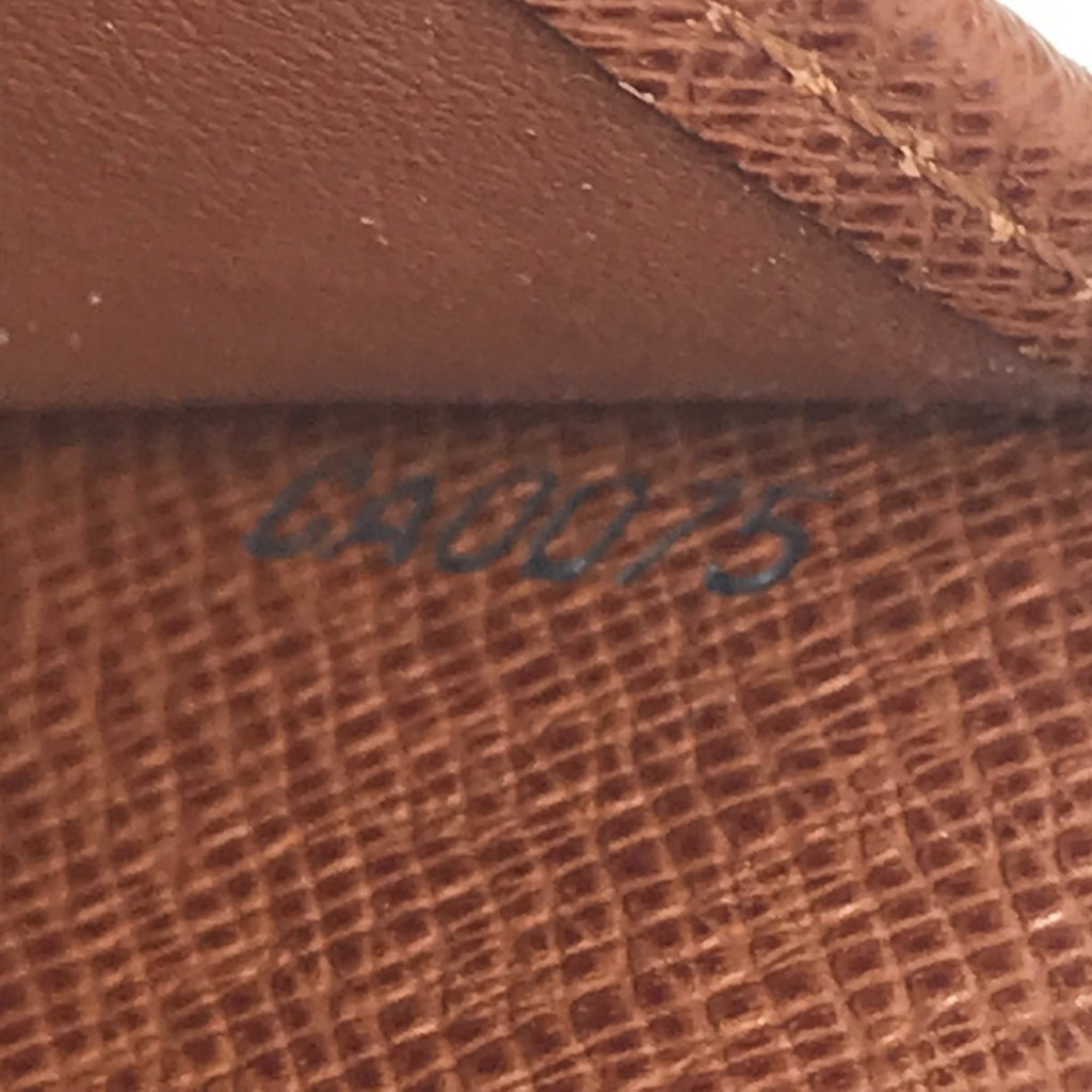 Louis Vuitton Monogram Brown Galle Monogram Monogram Long Bill Wallet (Tri-Fold)