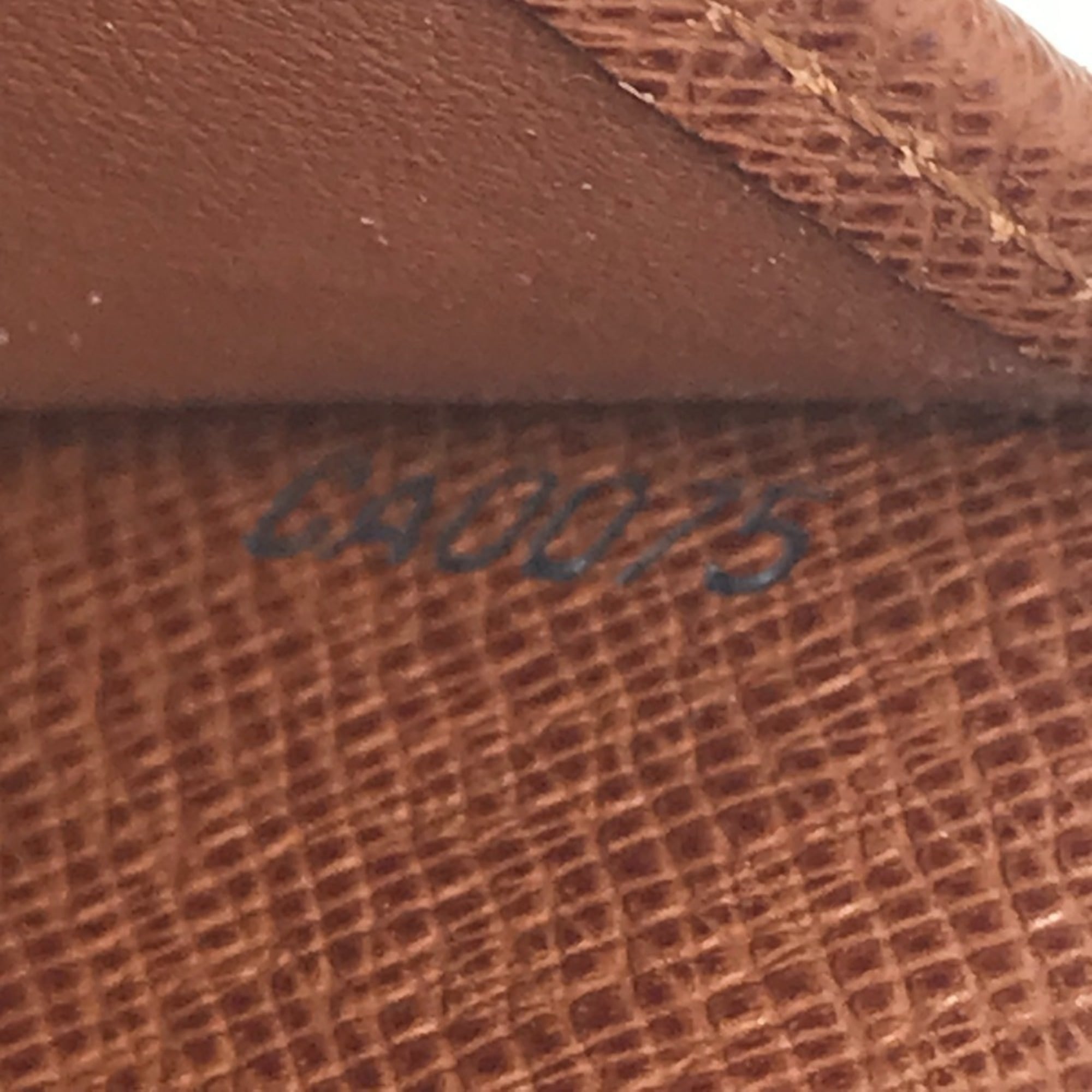 Louis Vuitton Monogram Brown Galle Monogram Monogram Long Bill Wallet (Tri-Fold)