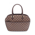 Louis Vuitton Brown Ebene Coated Canvas Leather Handbag