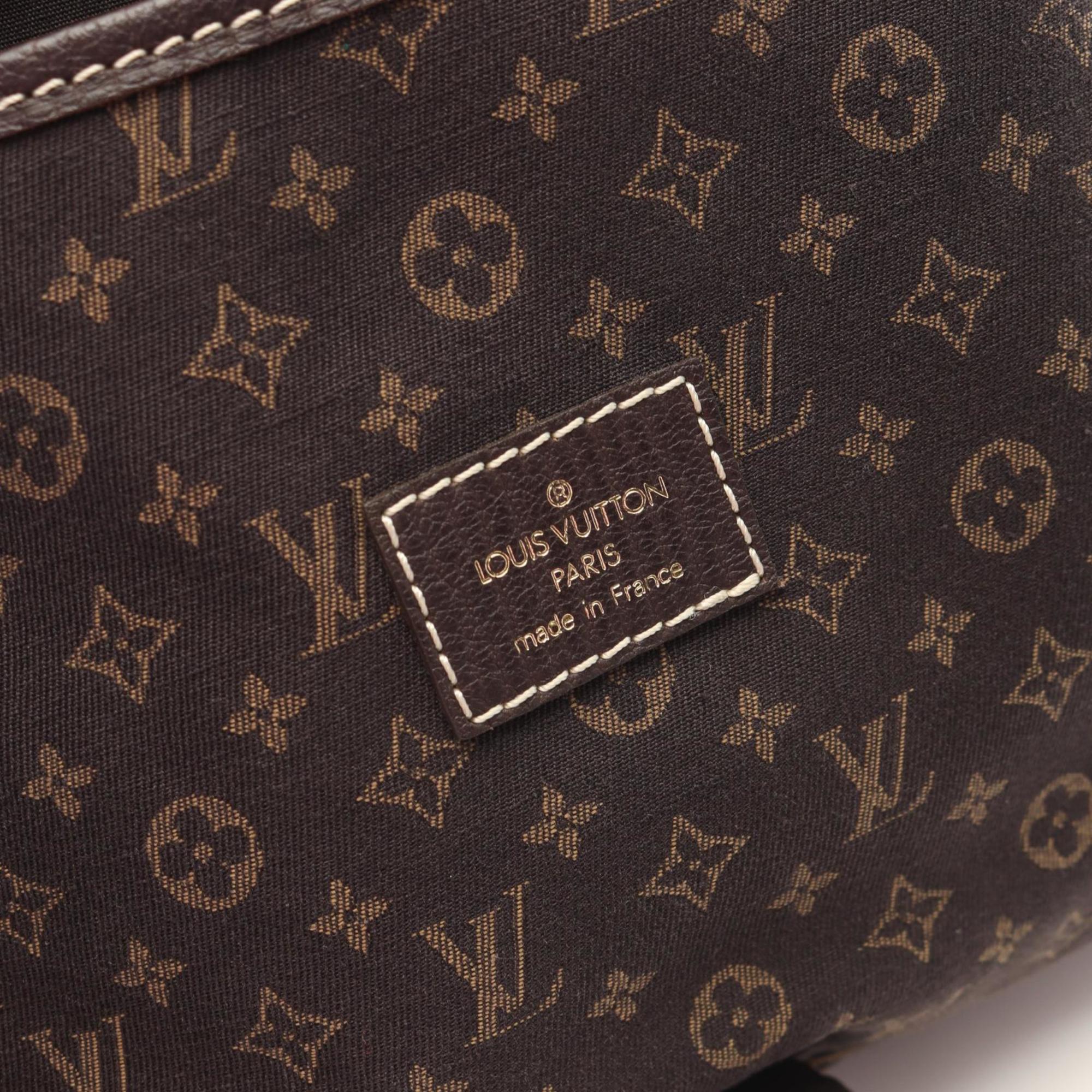 Louis Vuitton Brown Ebene Monogram Mini Lin Shoulder Bag