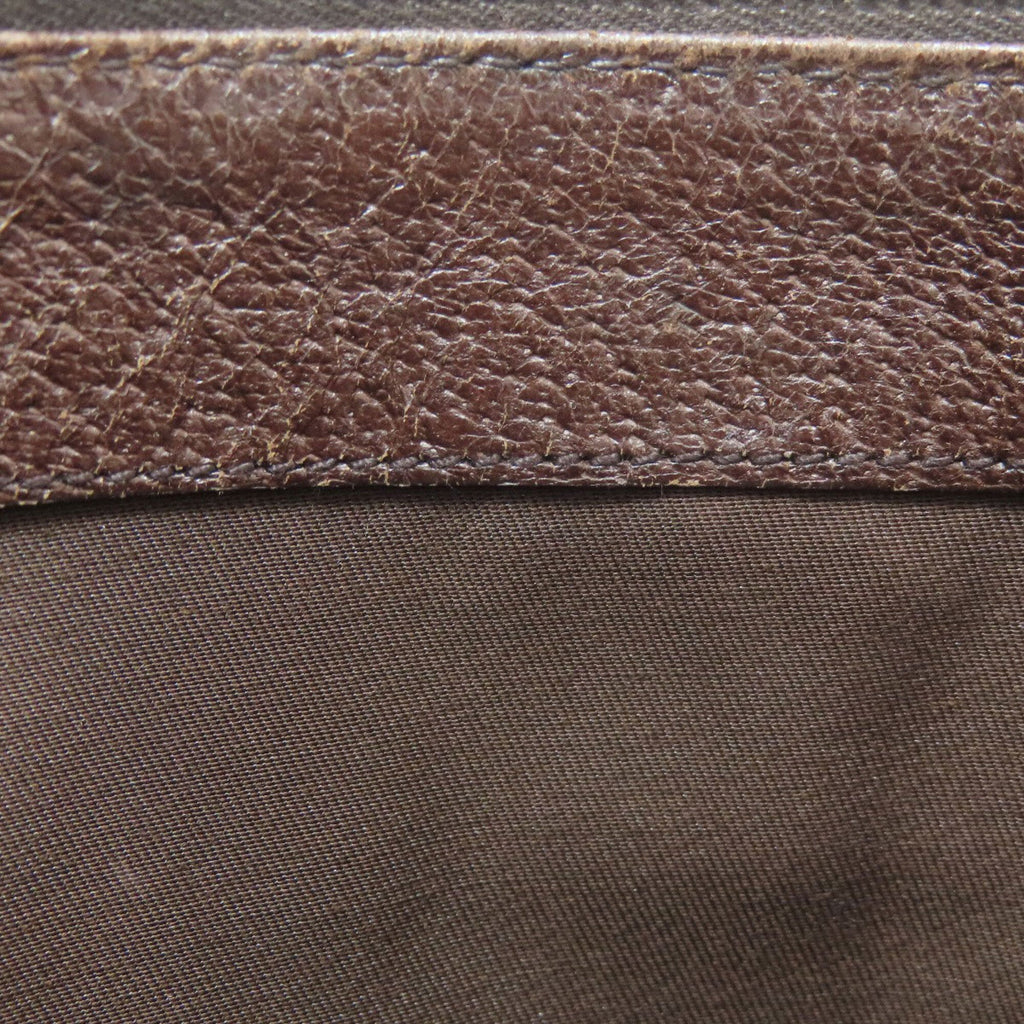 Gucci Gg Canvas Brown Gg Canvas Shoulder Bag (Pre-Owned)