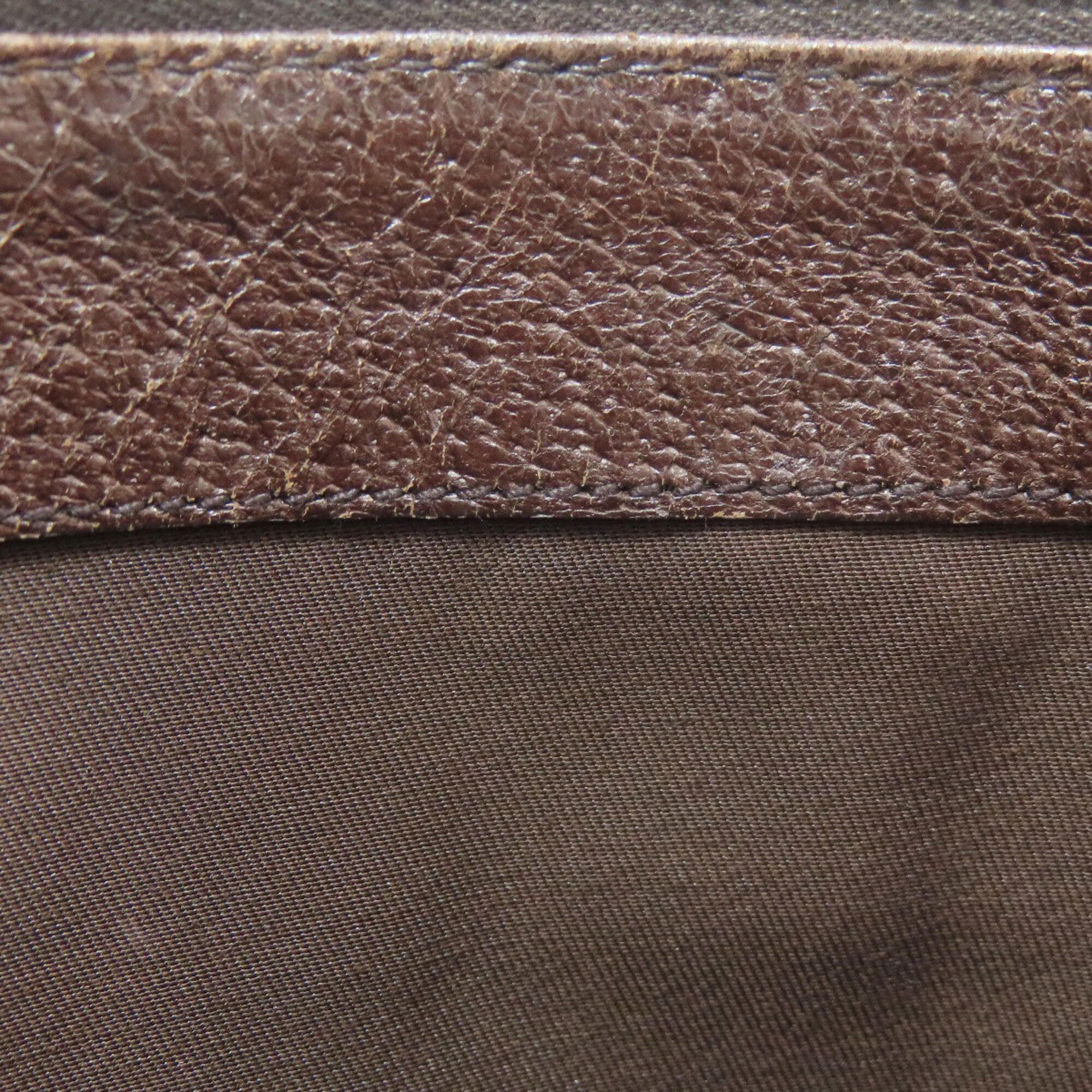 Gucci Gg Canvas Brown Gg Canvas Shoulder Bag (Pre-Owned)