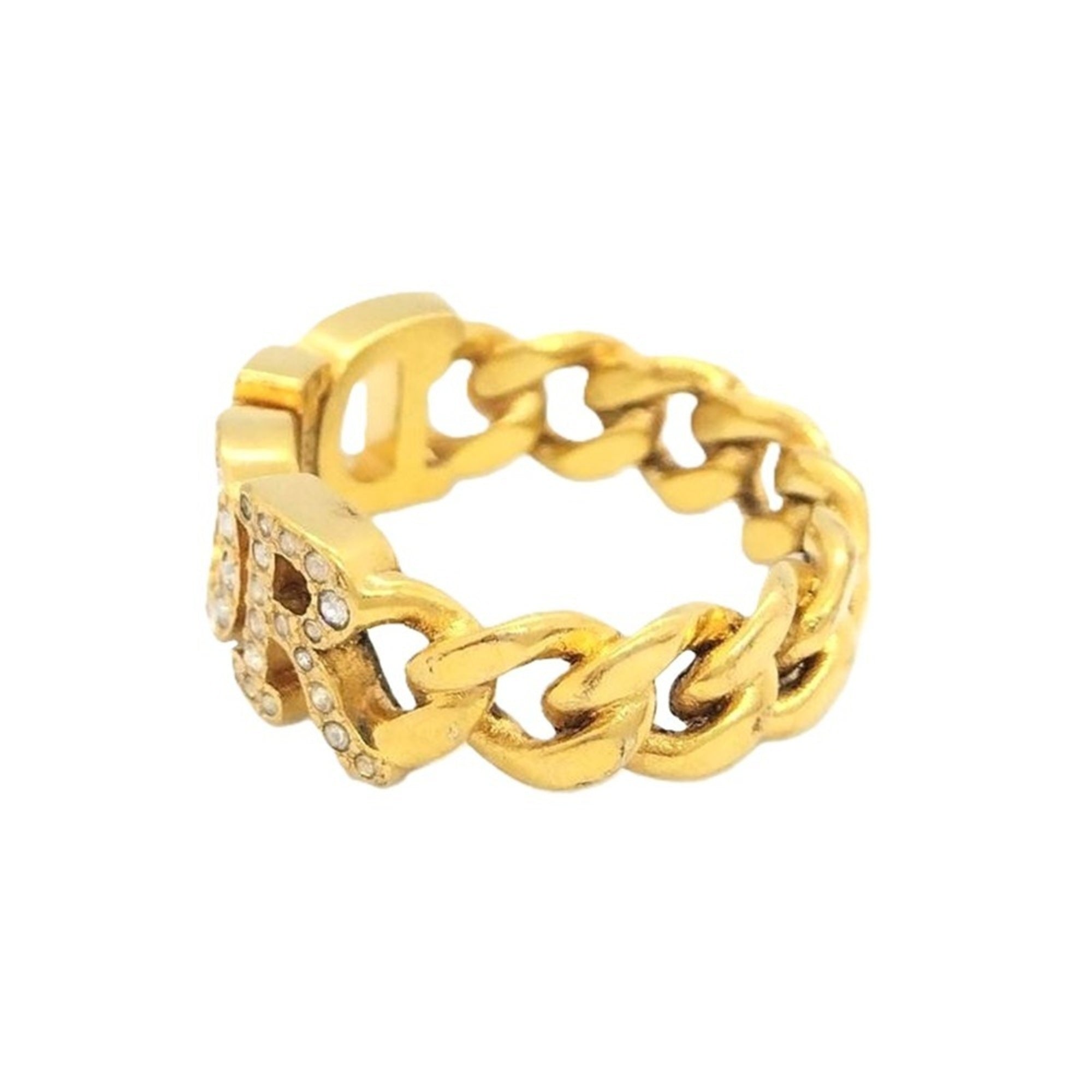 Christian Dior Metal Band Ring (Pre-Owned)
