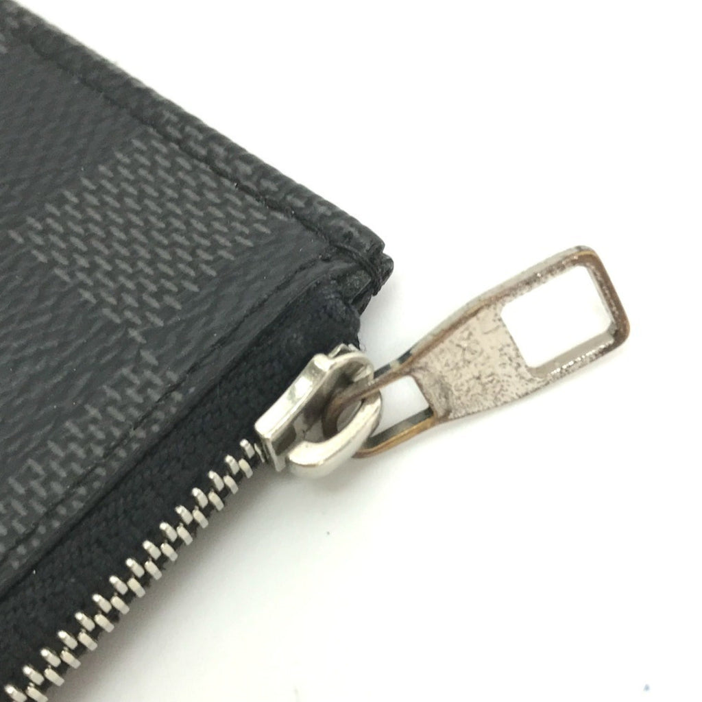 Louis Vuitton Black Damier Graphite Coin Purse/Coin Case