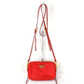 Prada Red Color Nylon Shoulder Bag