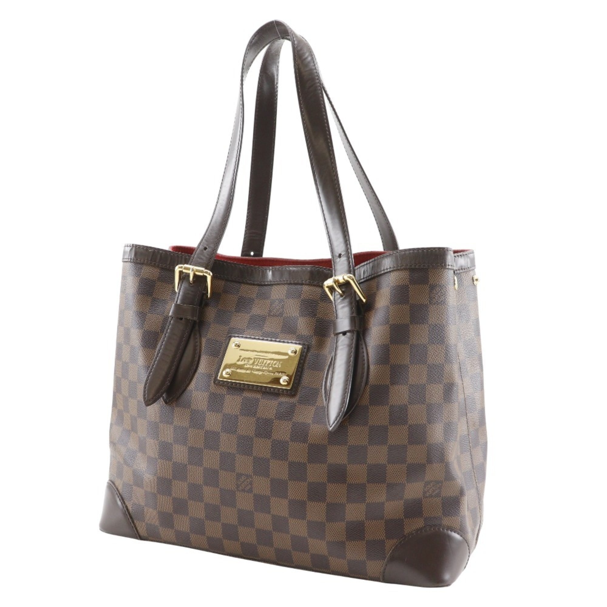 Louis Vuitton Brown Damier Canvas Tote Bag