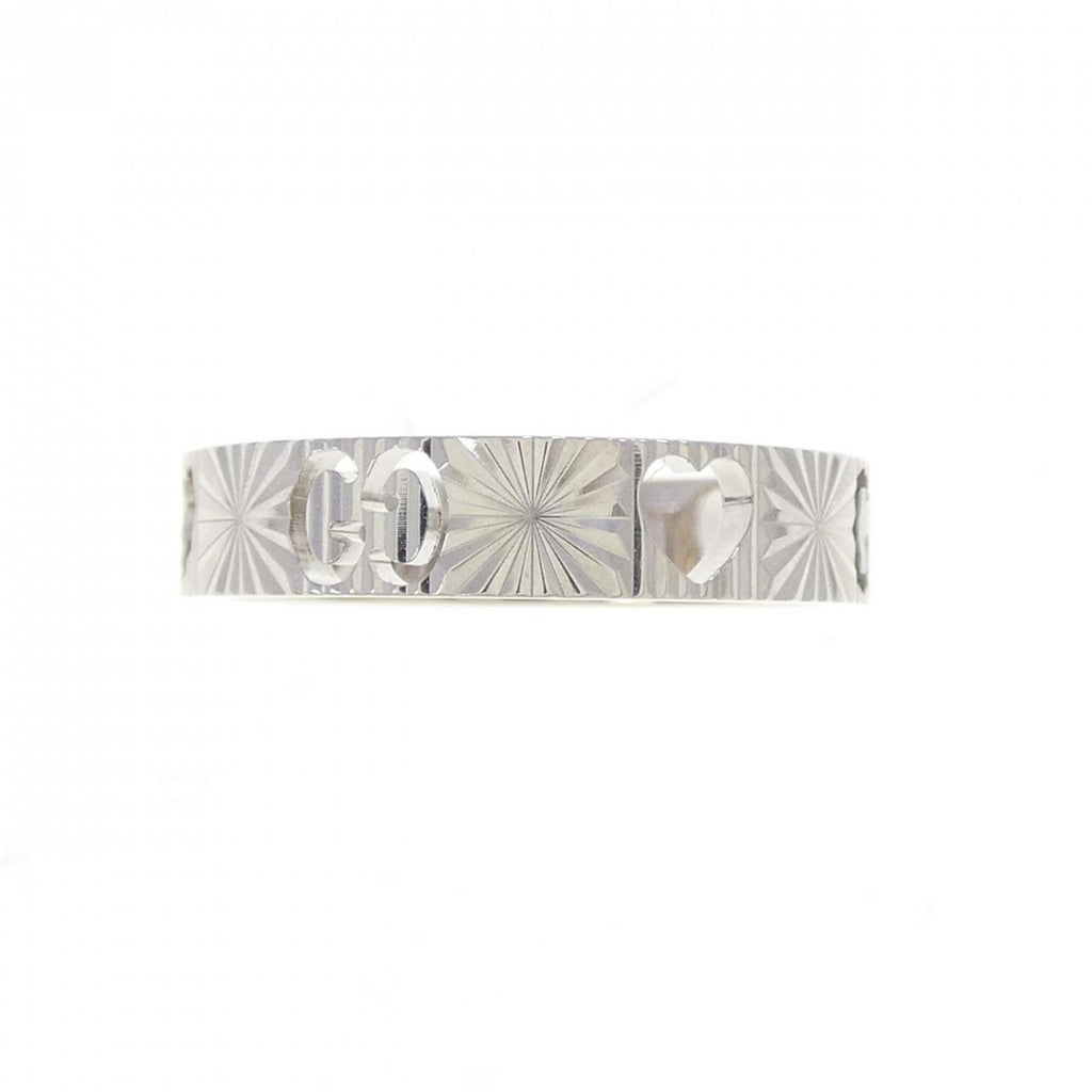 Gucci White Gold White Gold (18K) Band Ring (Pre-Owned)