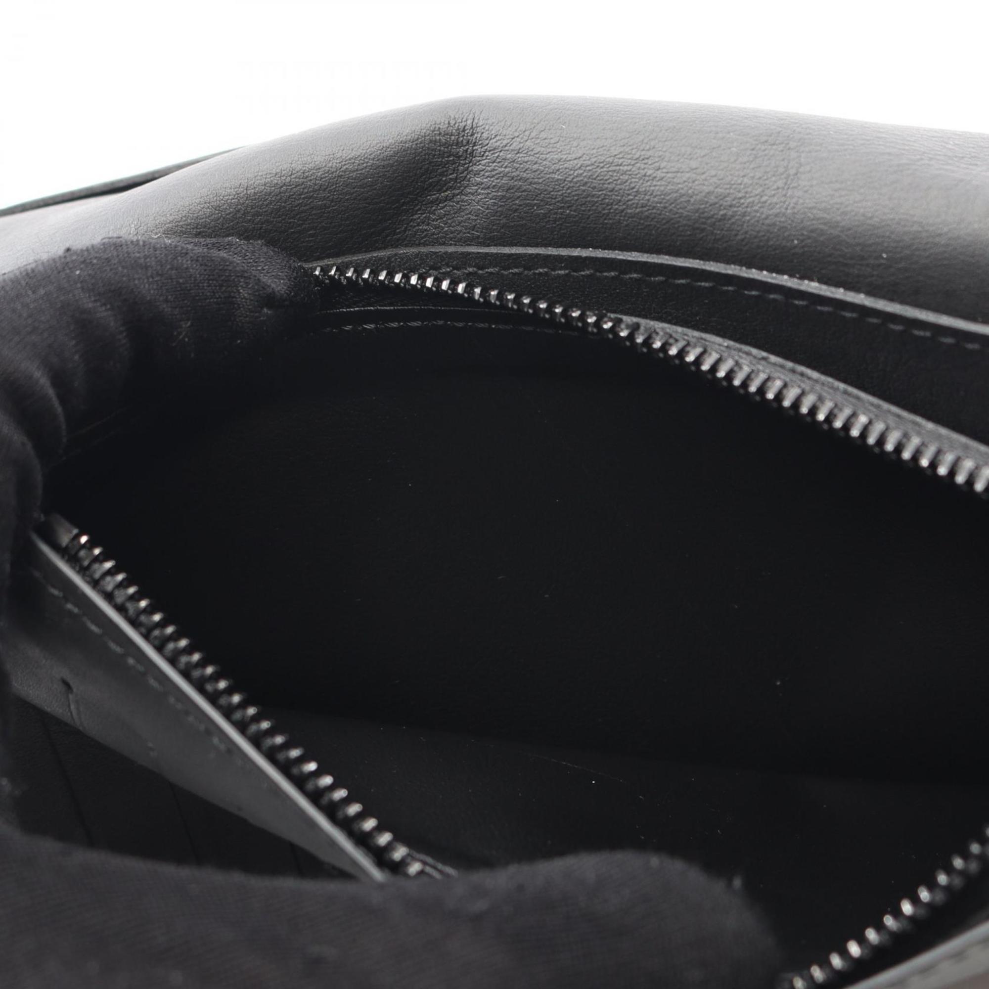 Louis Vuitton Black Leather Long Wallet