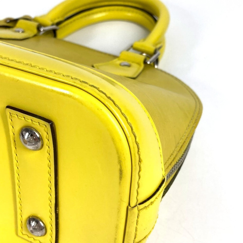 Louis Vuitton Pistache Yellow Epi Leather Handbag Shoulder Bag