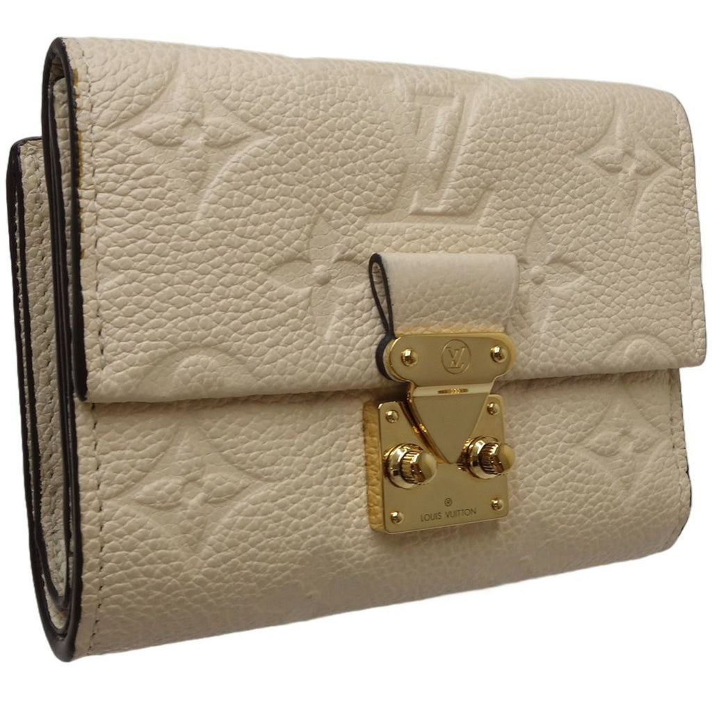 Louis Vuitton Monogram Empreinte Leather Wallet (Tri-Fold)