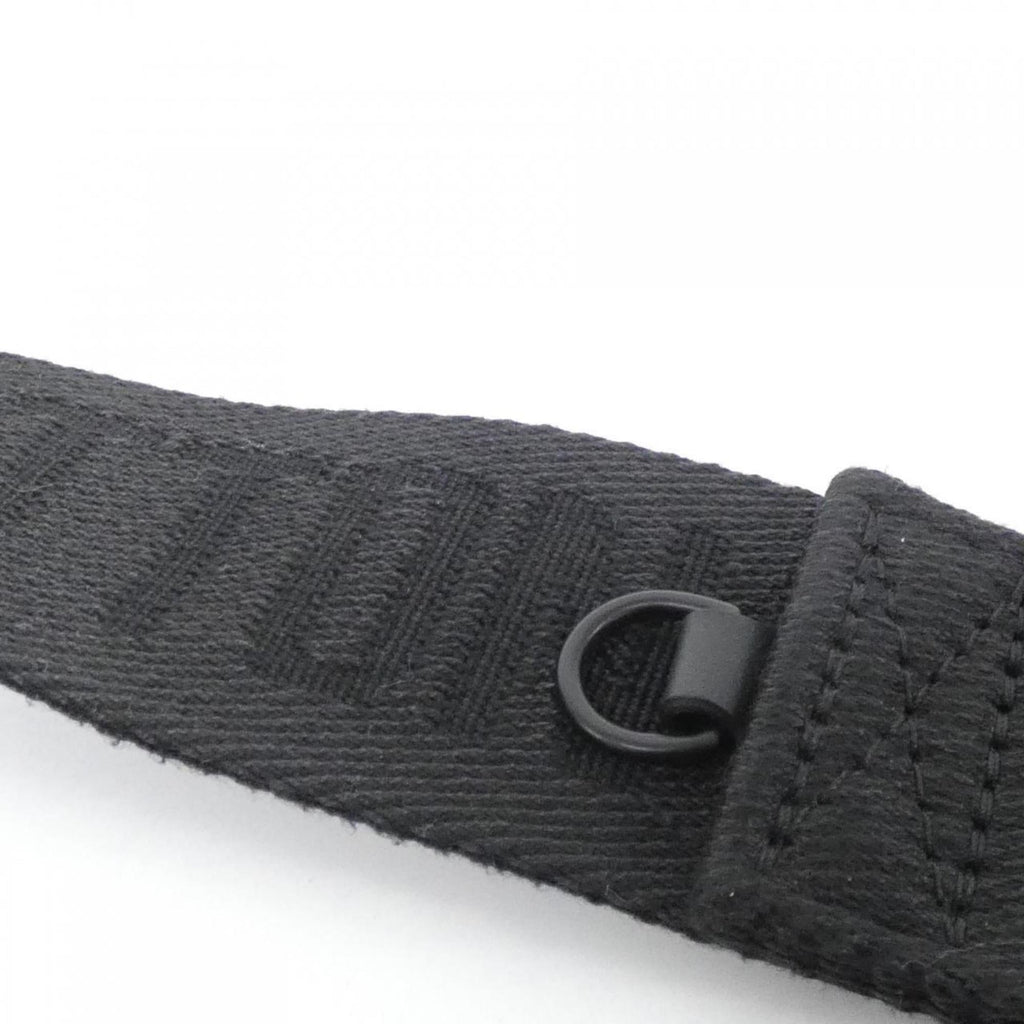 Louis Vuitton Black Coated Canvas Shoulder Bag