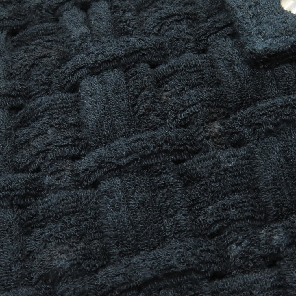 Balenciaga Black Pile Fabric Hand