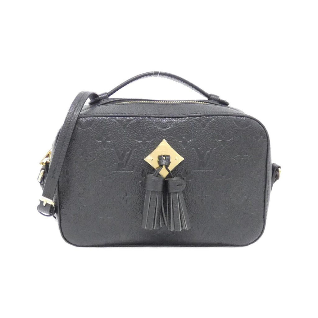Louis Vuitton Black Leather Shoulder Bag
