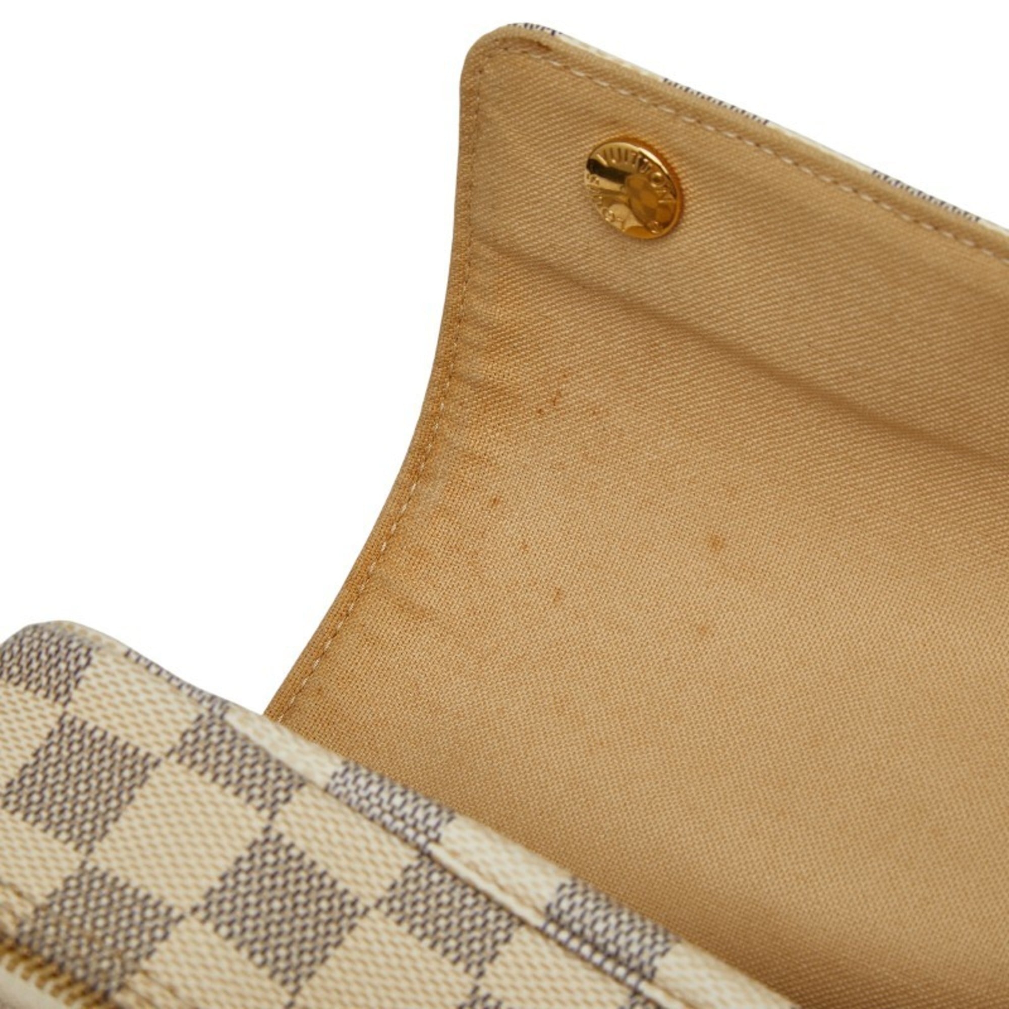 Louis Vuitton White Pvc Leather Shoulder Bag
