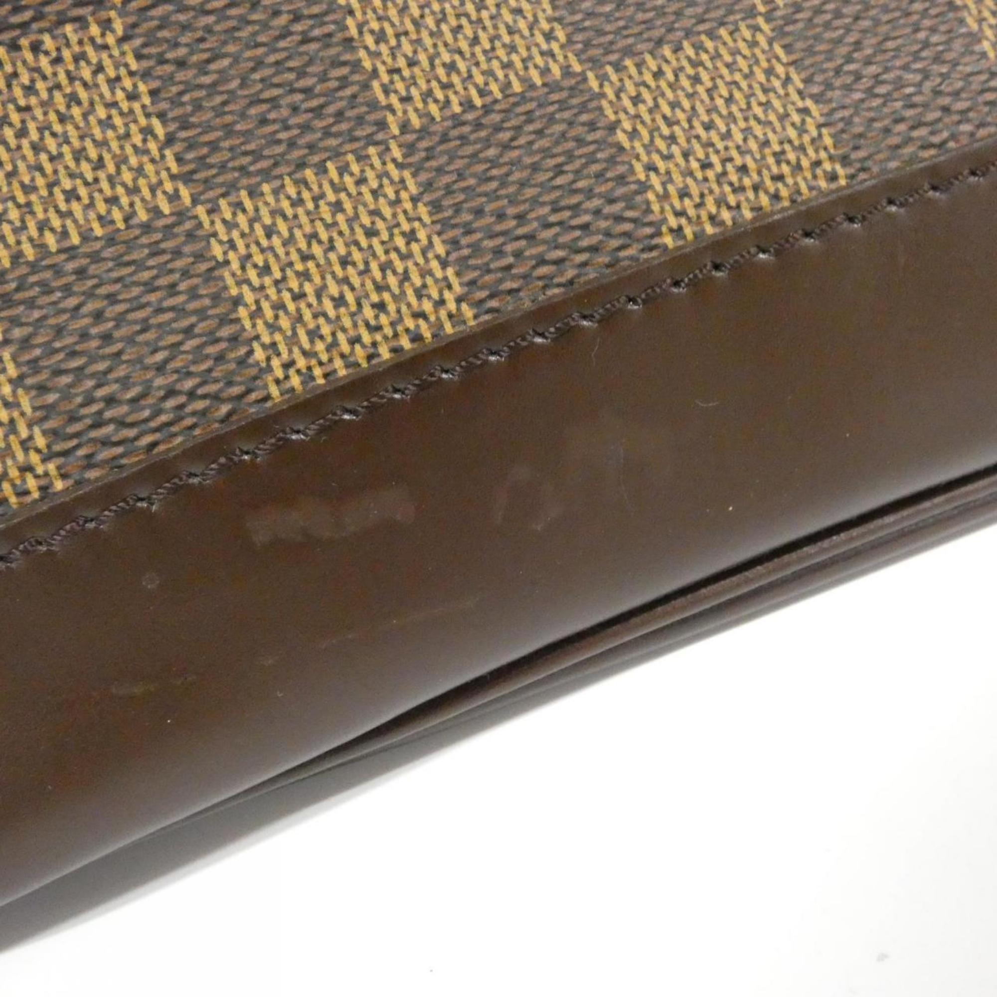 Louis Vuitton Damier Ebene Coated Canvas Backpack