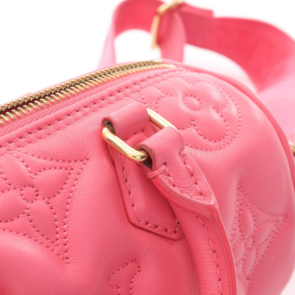 Louis Vuitton Pink Leather Handbag