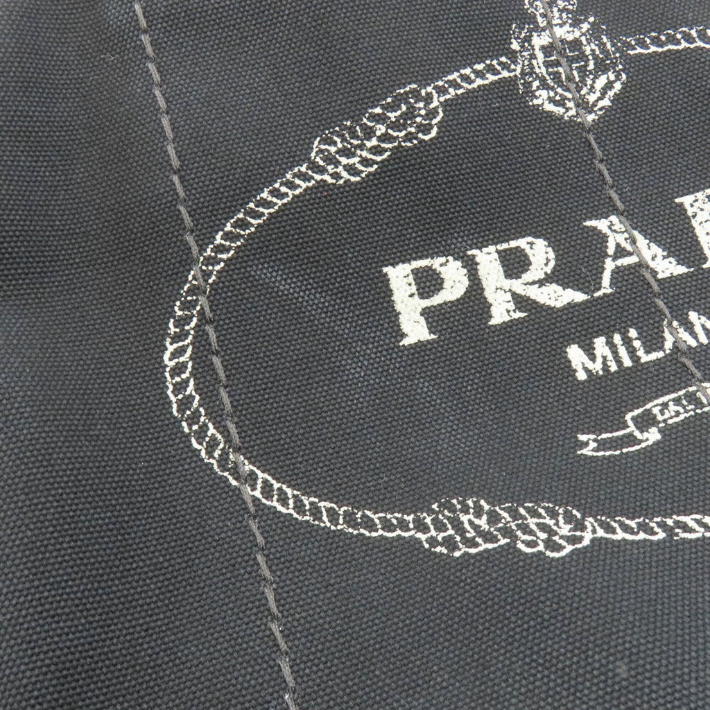 Prada Black Canvas Handbag