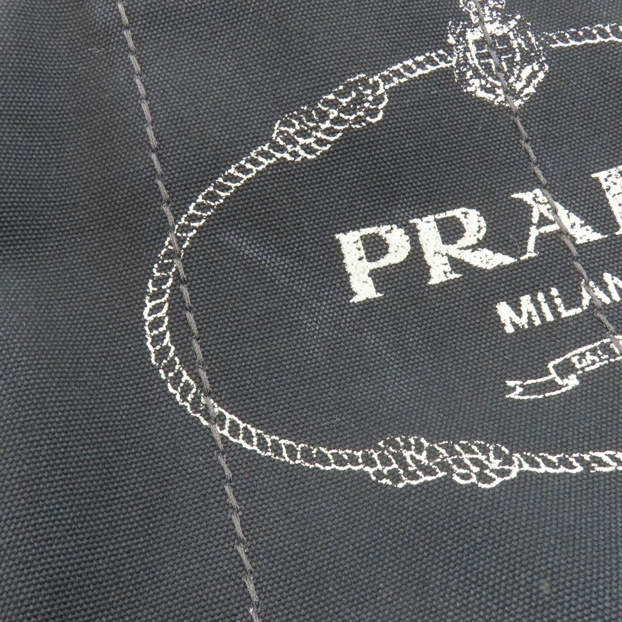 Prada Black Canvas Handbag