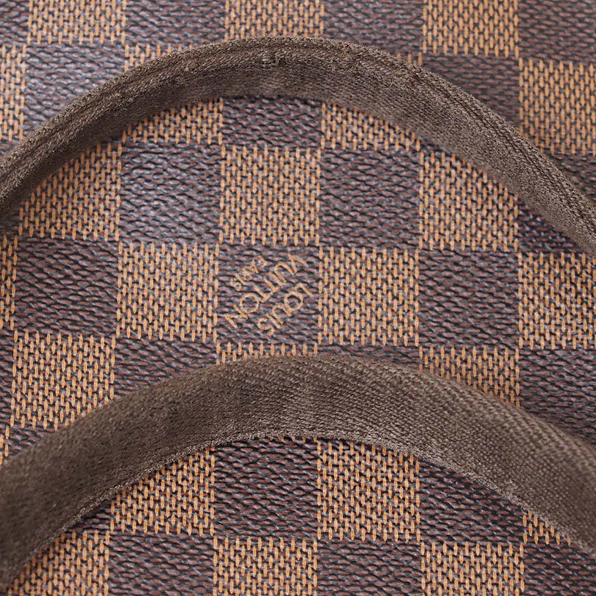 Louis Vuitton Damier Canvas Ebene Damier Canvas Tote Bag