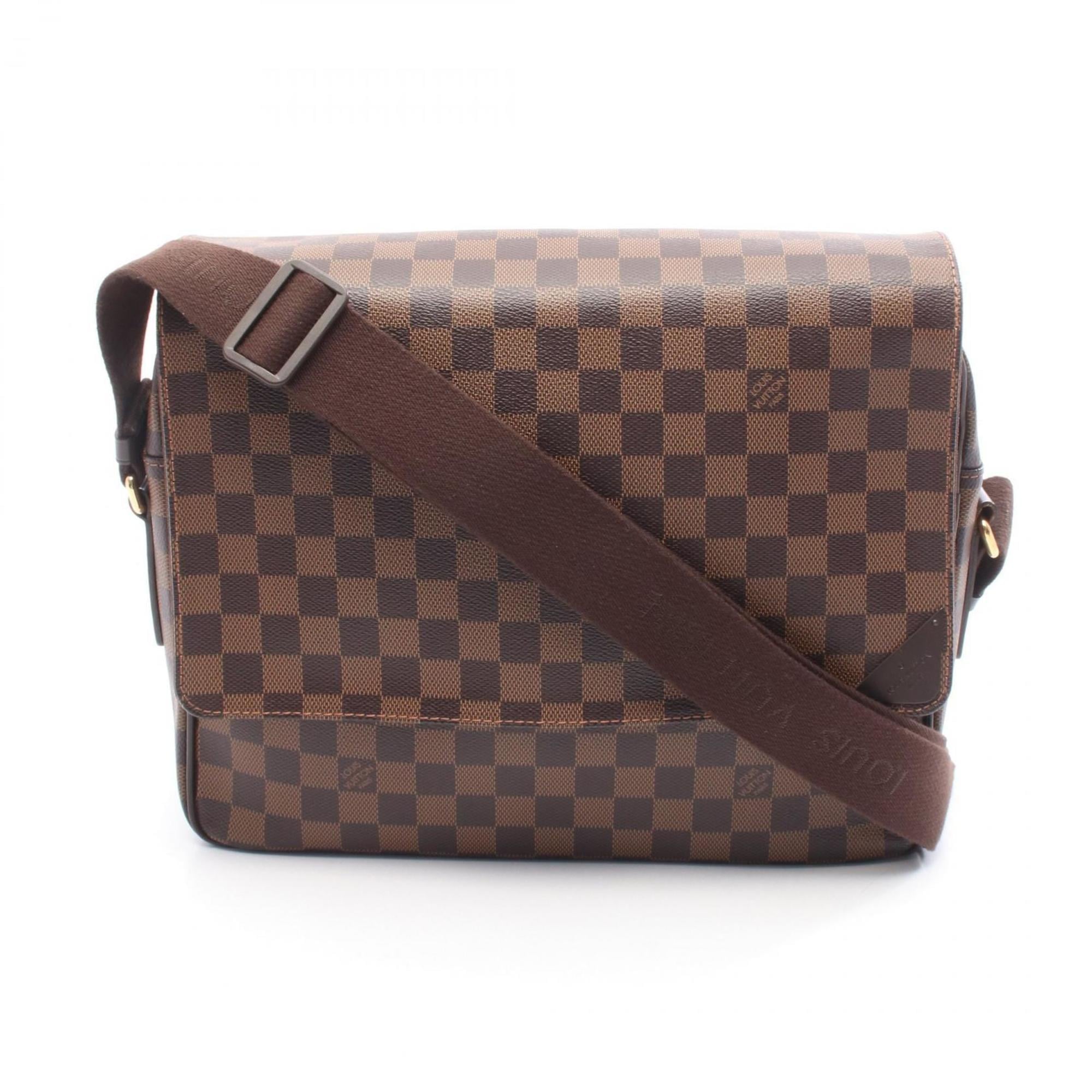 Louis Vuitton Brown Damier Canvas Coated Canvas Leather Shoulder Bag