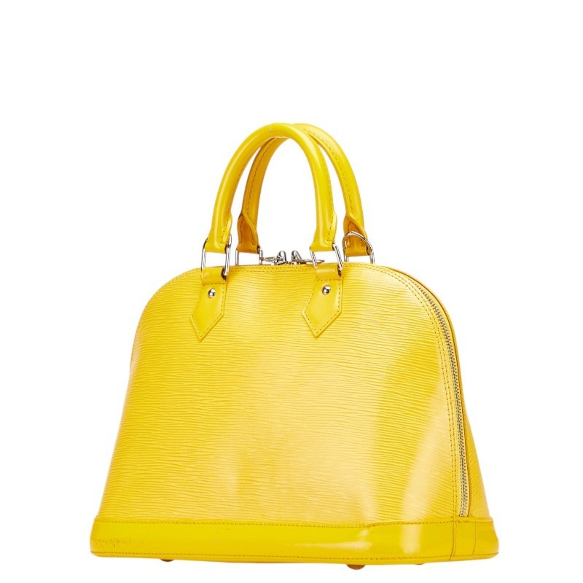 Louis Vuitton Epi Mimosa Yellow Leather Handbag