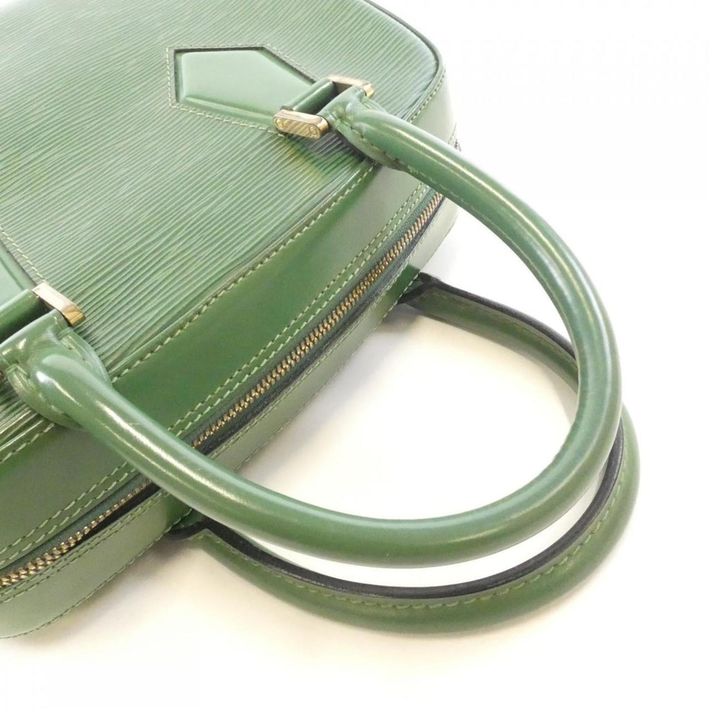 Louis Vuitton Green Leather Handbag