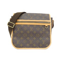 Louis Vuitton Marron Coated Canvas Shoulder Bag