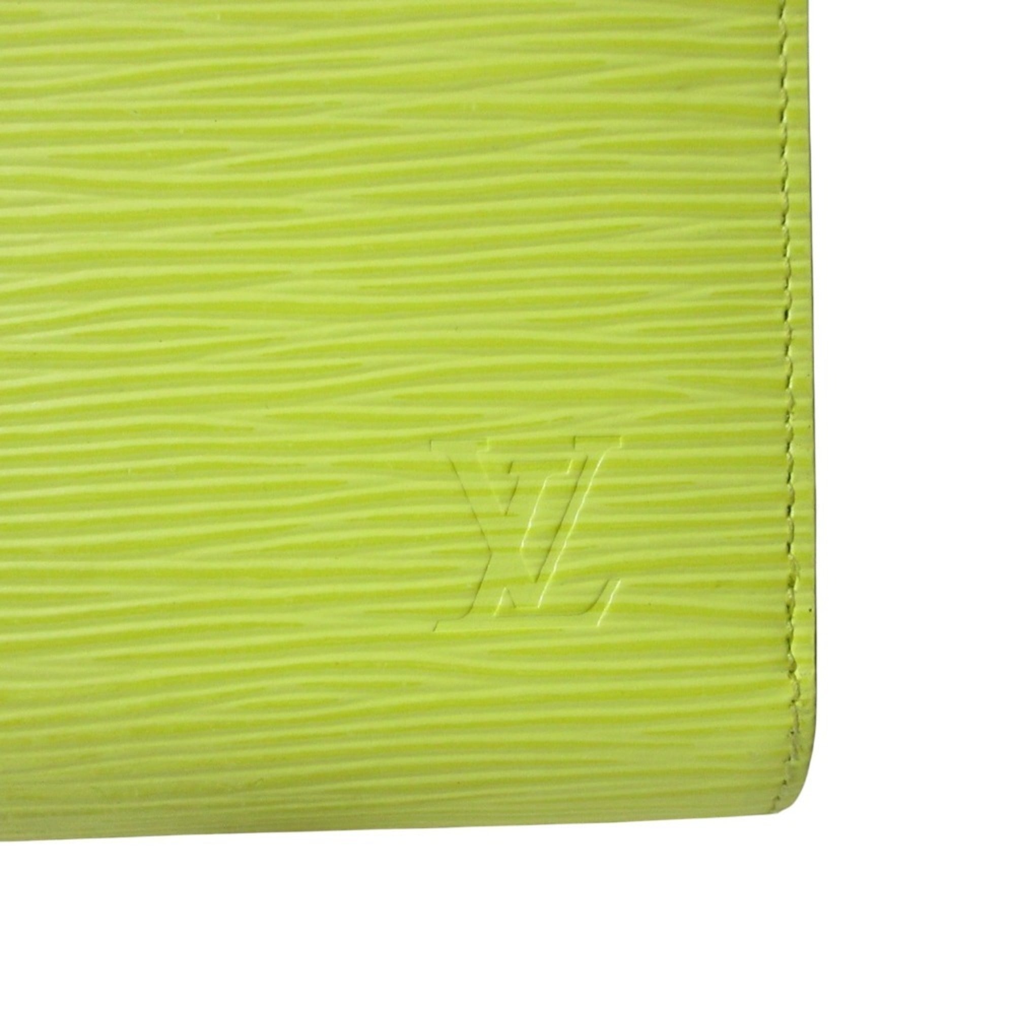 Louis Vuitton Yellow Epi Leather Long Wallet