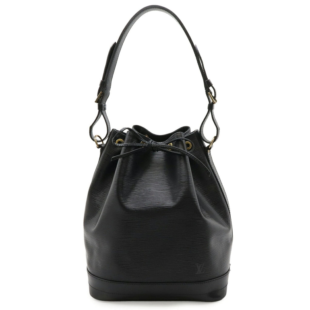 Louis Vuitton Black Noir Epi Leather Shoulder Bag