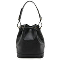 Louis Vuitton Black Noir Epi Leather Shoulder Bag