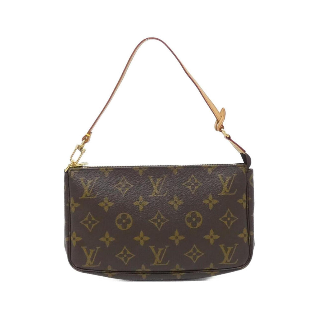 Louis Vuitton Marron Coated Canvas Pouch