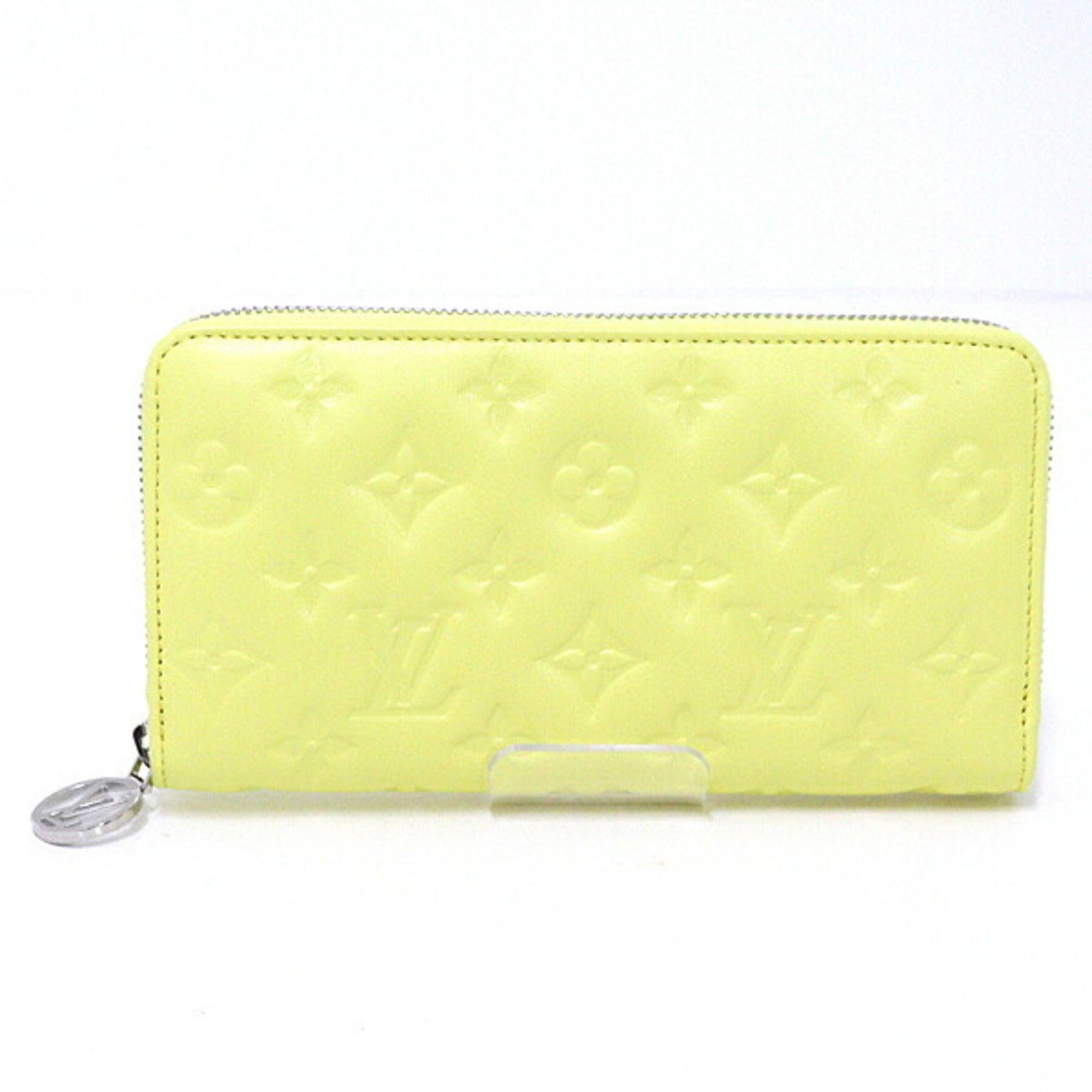 Louis Vuitton Yellow Leather Coin Purse/Coin Case
