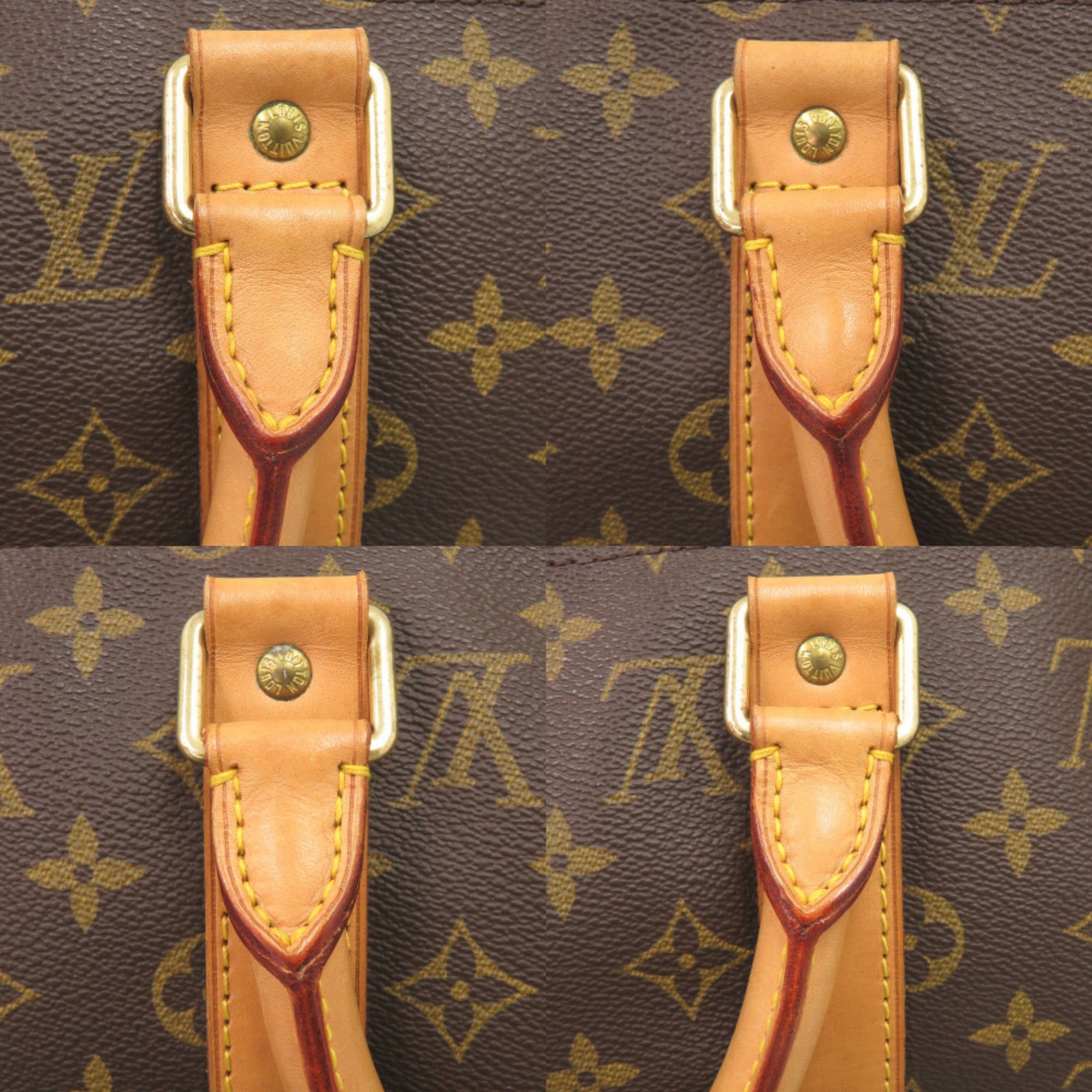 Louis Vuitton Brown Monogram Monogram Boston Bag