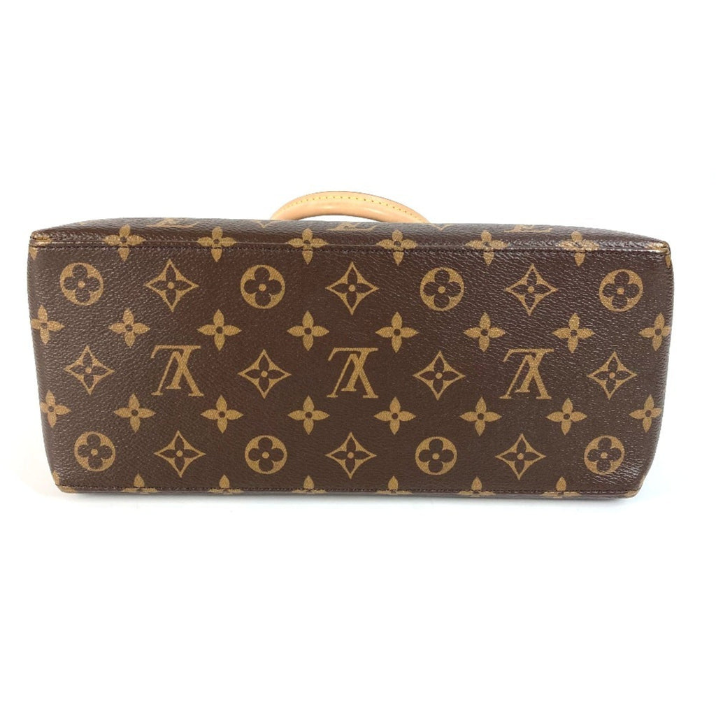 Louis Vuitton Brown Monogram Canvas Handbag Shoulder Bag Tote Bag