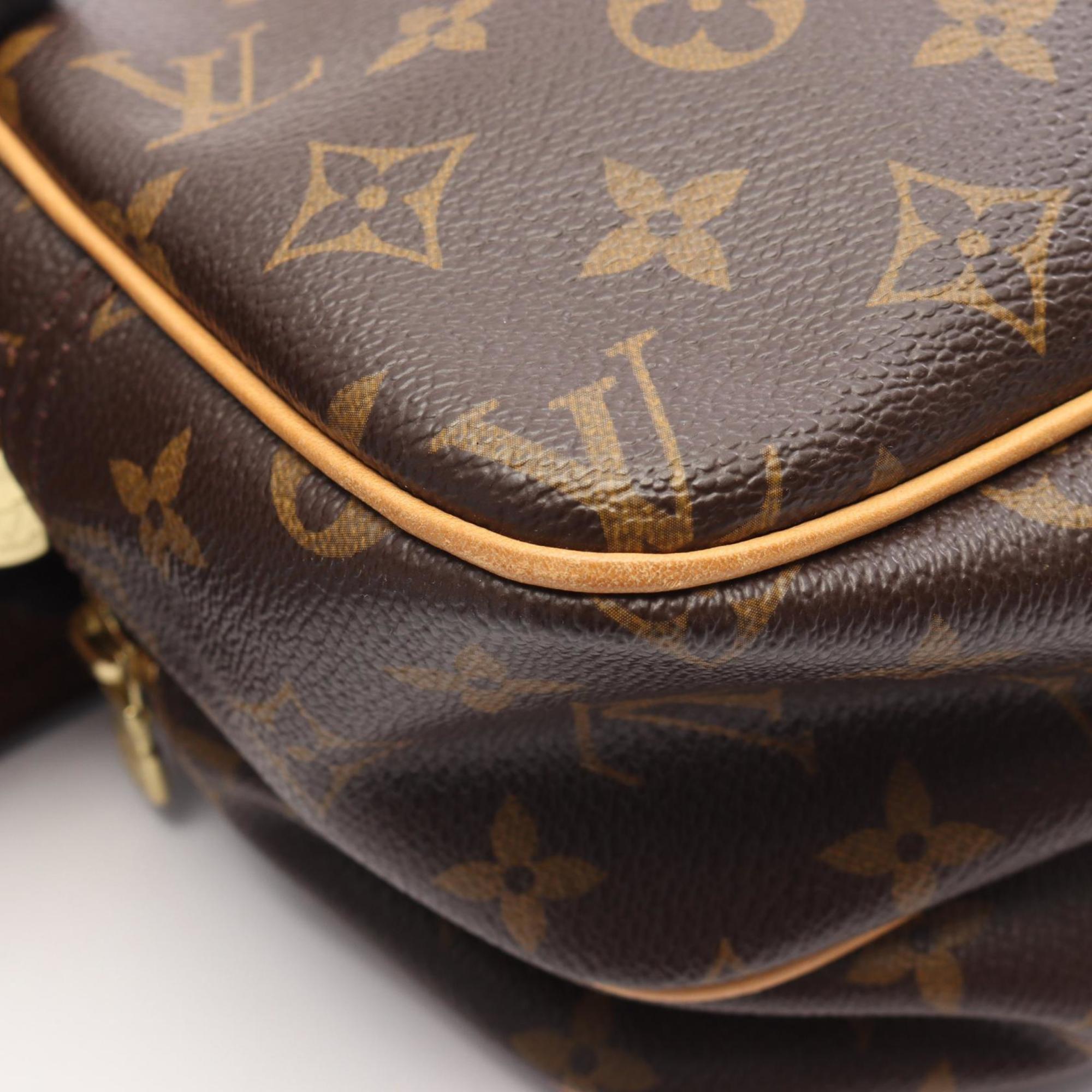 Louis Vuitton Brown Monogram Coated Canvas Shoulder Bag