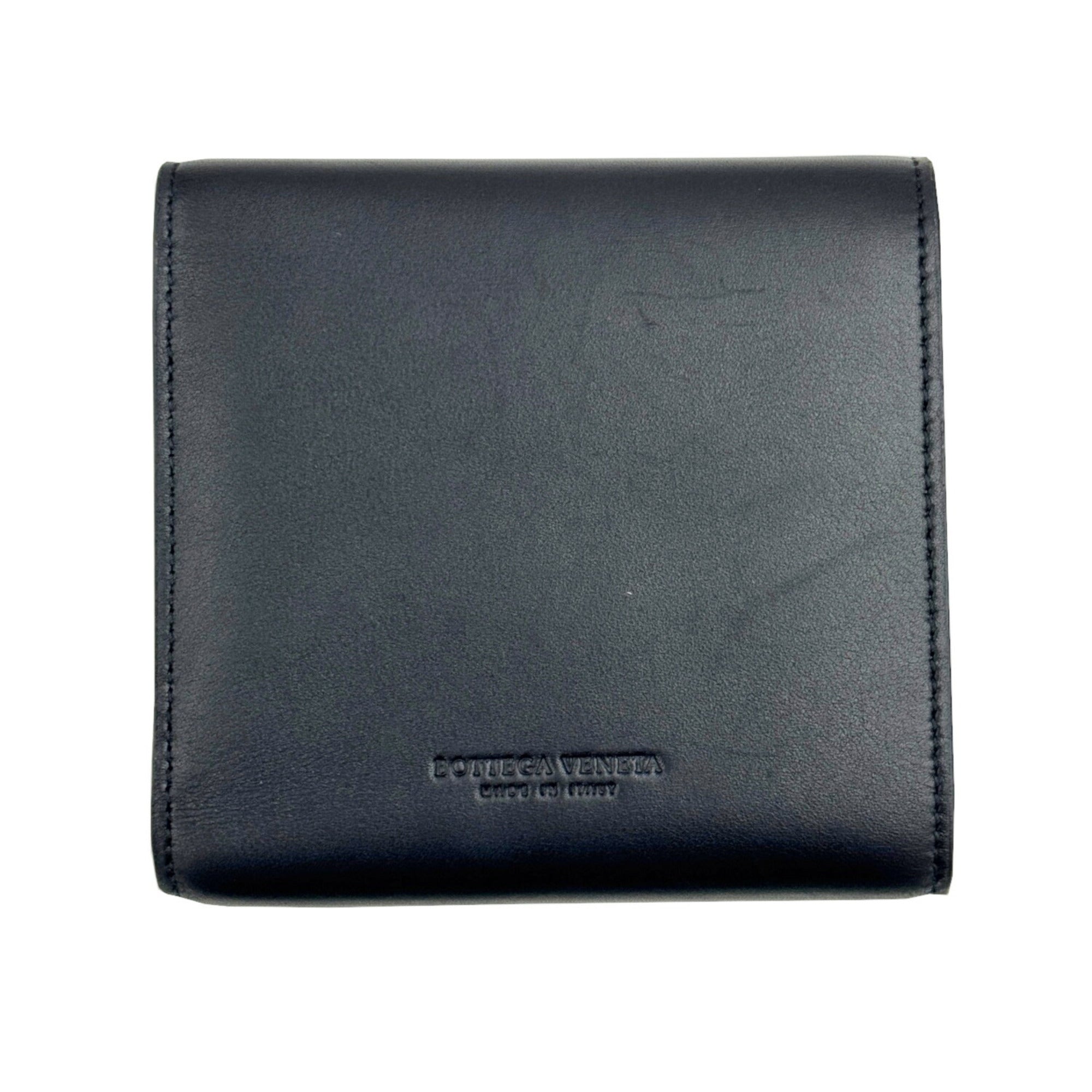Bottega Veneta Black Wallet (Tri-Fold)