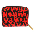 Louis Vuitton Monogram Graffiti Orange Monogram Graffiti Coin Purse/Coin Case