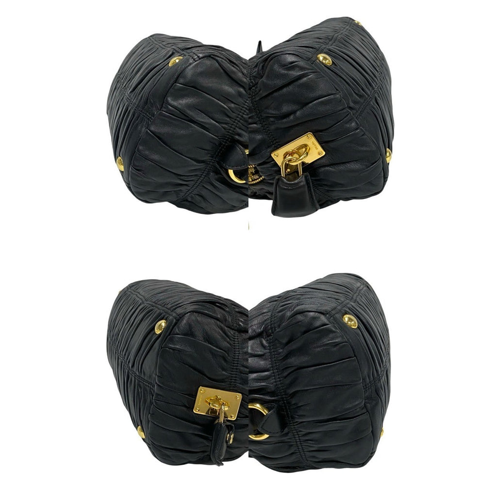 Prada Black Leather Handbag