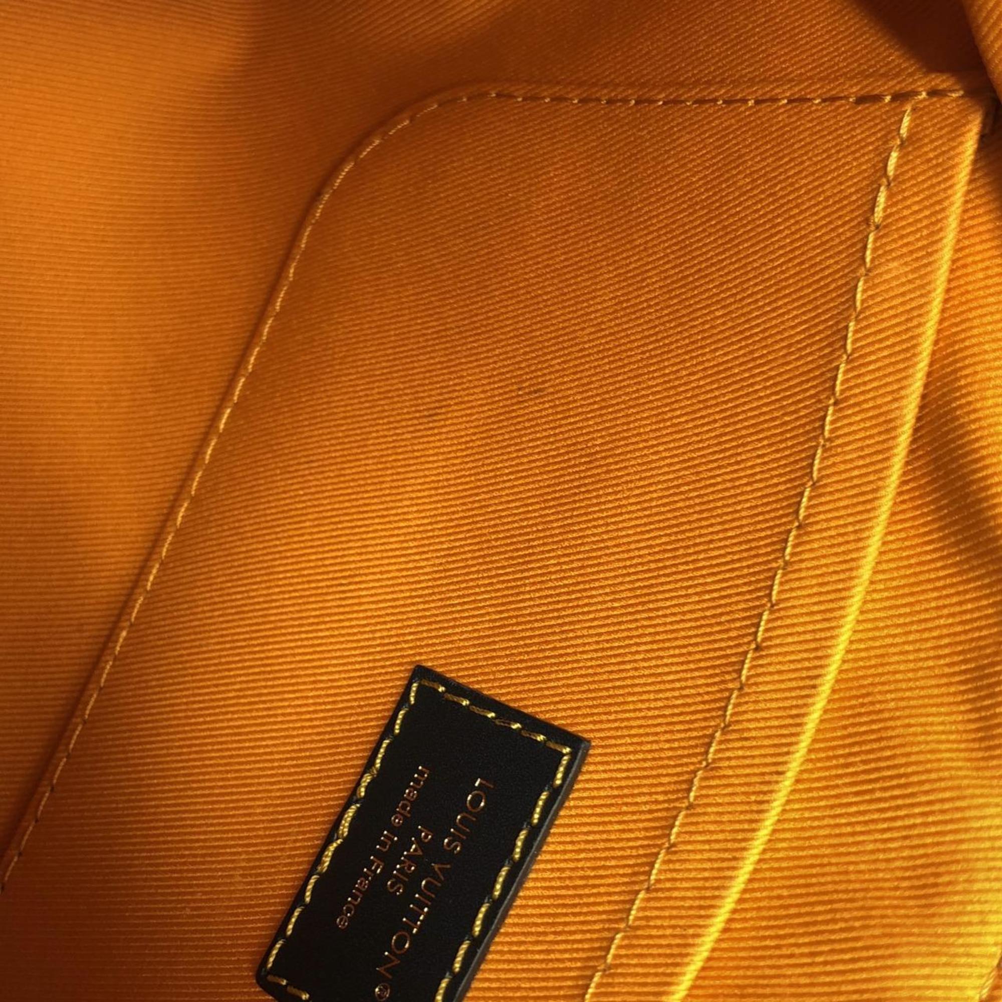 Louis Vuitton Gold Coated Canvas Boston Bag