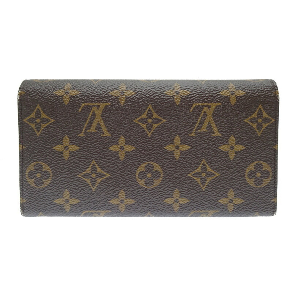 Louis Vuitton Brown Monogram Monogram Long Wallet (Tri-Fold)