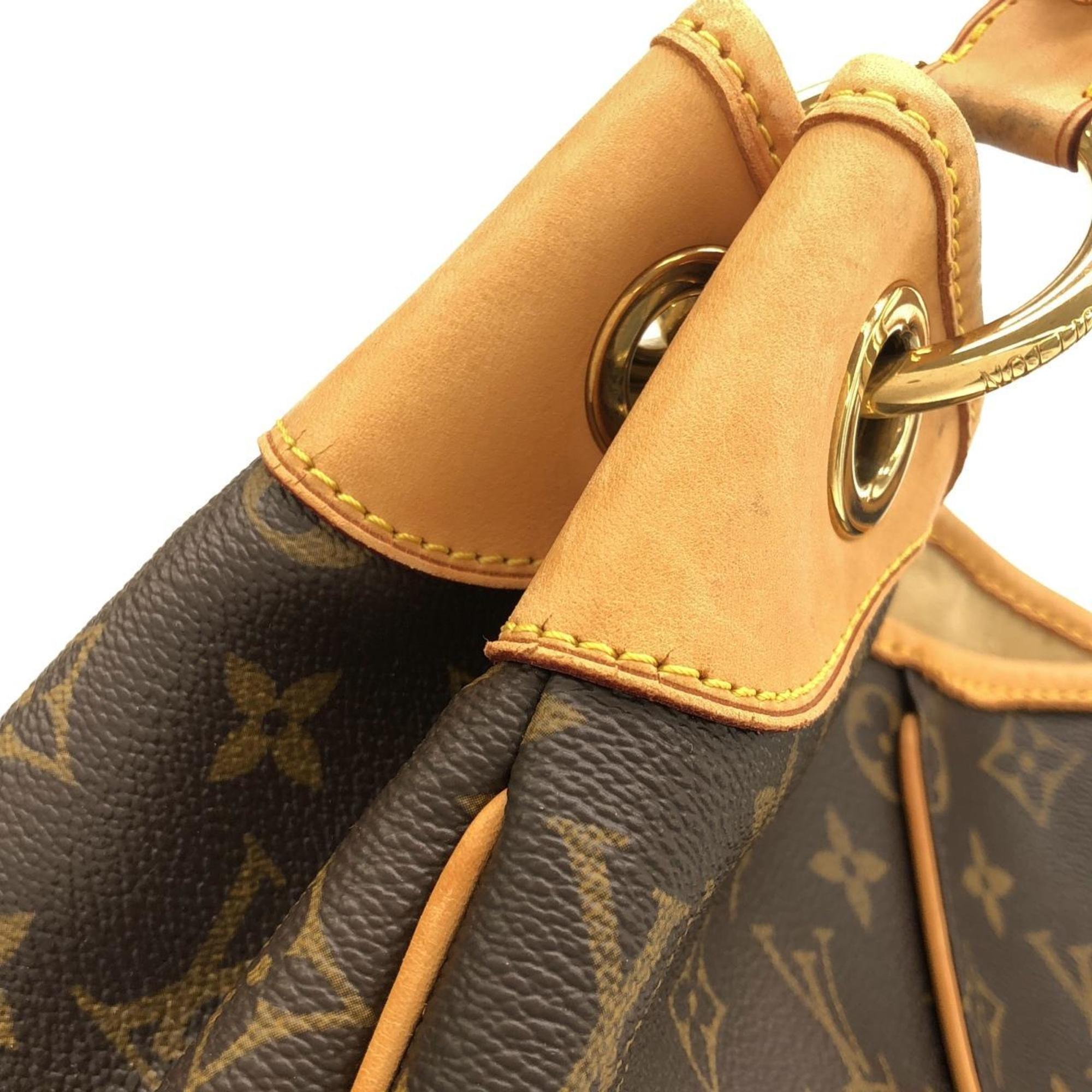 Louis Vuitton Monogram Marron Coated Canvas Shoulder Bag