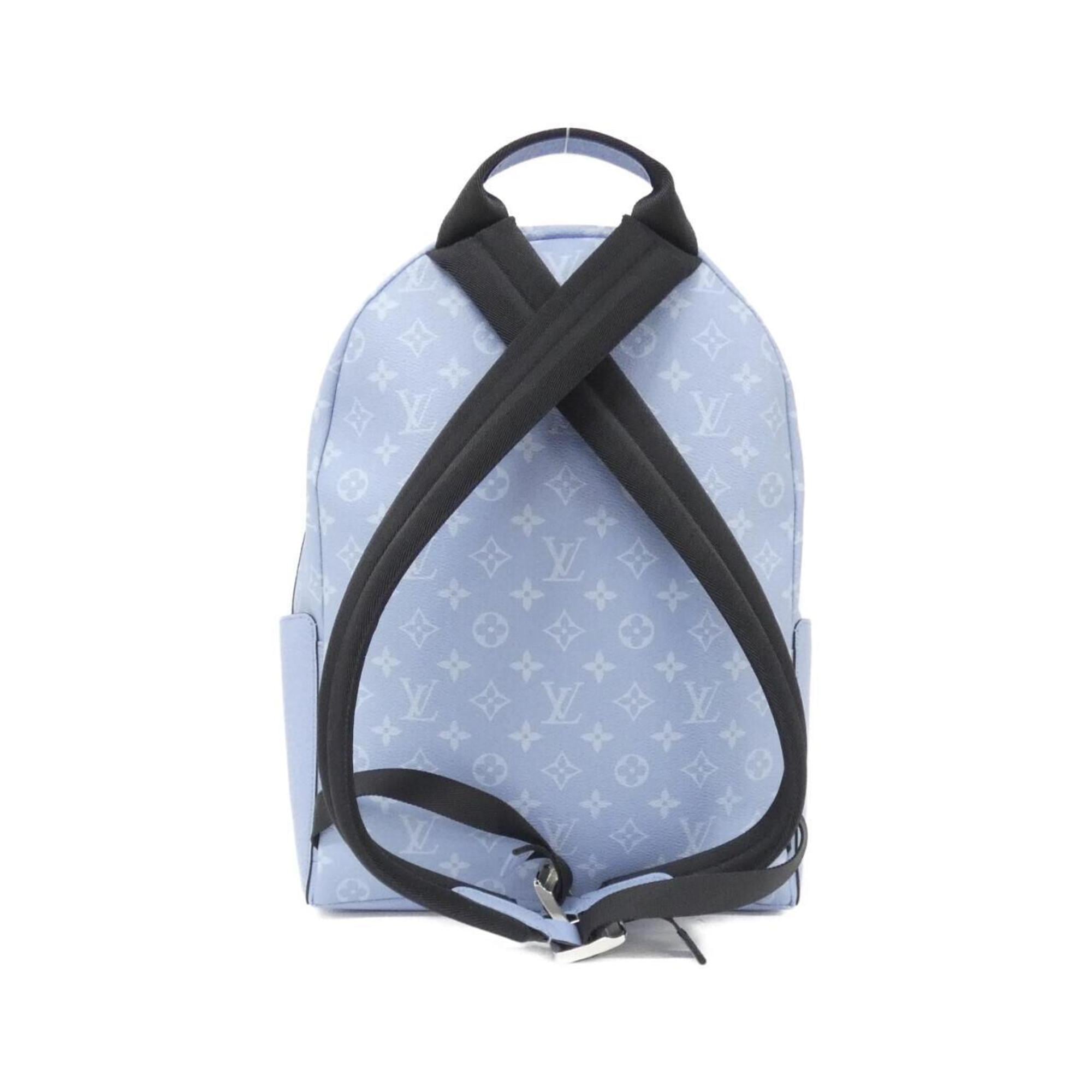Louis Vuitton Blue Ciel Leather Backpack