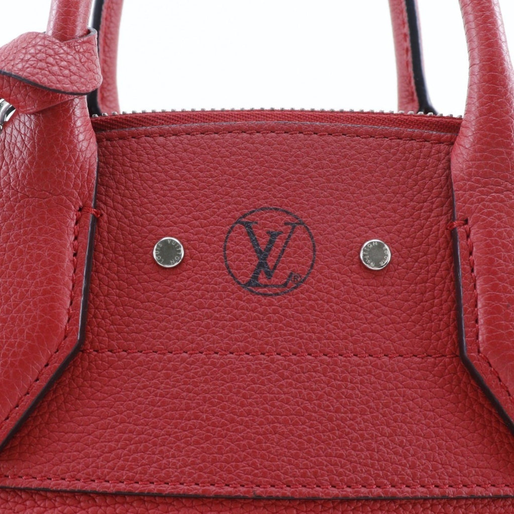 Louis Vuitton Red Color Rouge Leather Handbag Shoulder Bag