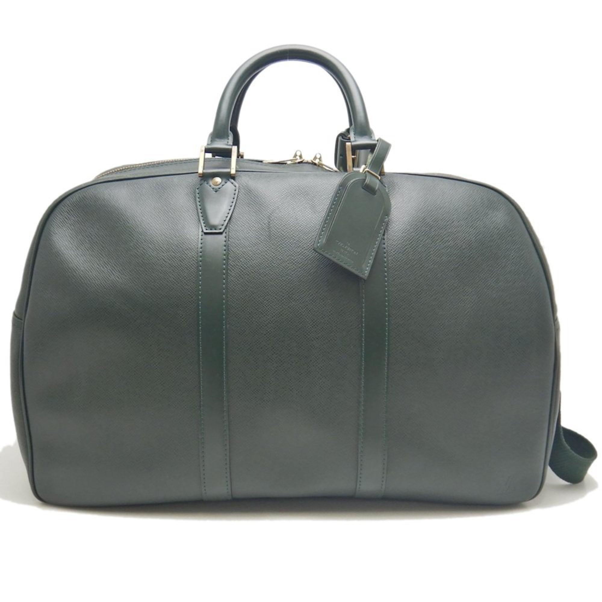 Louis Vuitton Episea Taiga Leather Boston Bag