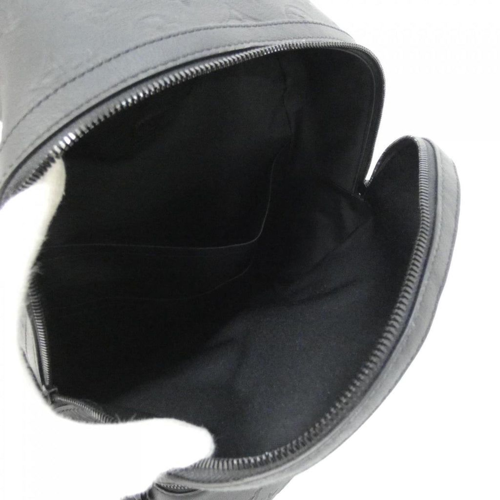 Louis Vuitton Black Leather Backpack